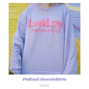 LookLove Podcast Crewneck